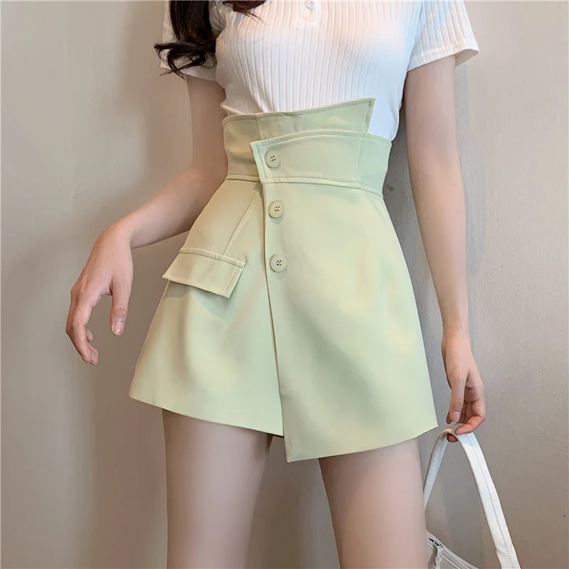 

Irregular bust skirt thin waist suit package of the spring and autumn period and the hip A word Skirt white summer dress