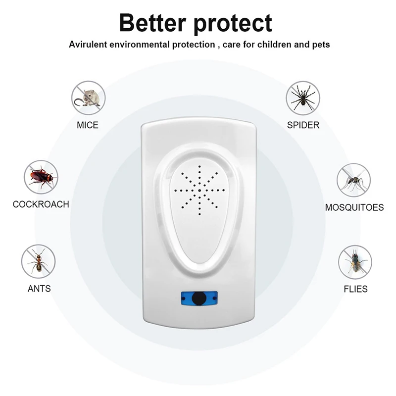 Ультразвуковой отказ от вредителей электронная Крыса Отпугиватель Мышей против