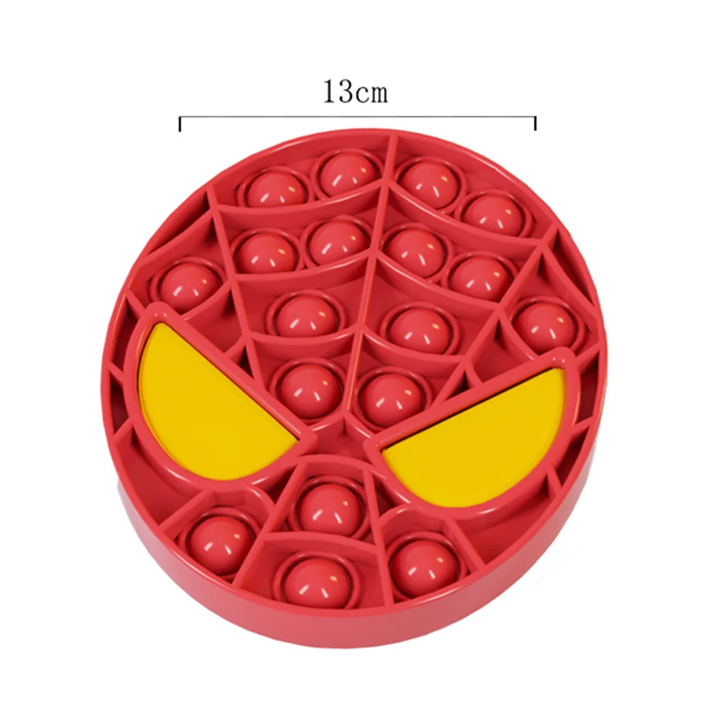 

Push Bubble Decompression Toy Silicone Cartoon Man Bubble Sensory Fidget Toys Autism Kids Toys