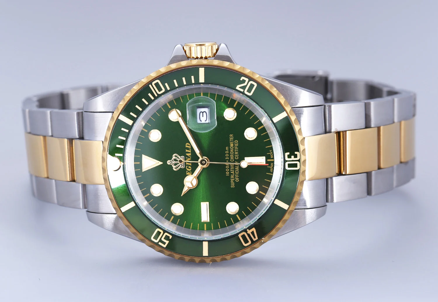 Часы мужские/женские кварцевые с вращающимся циферблатом и сапфировым