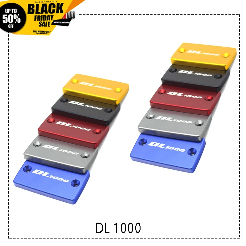 

Free delivery Motorcycle CNC Front Brake Fluid Reservoir Cover Cap For Suzuki DL1000 DL 1000