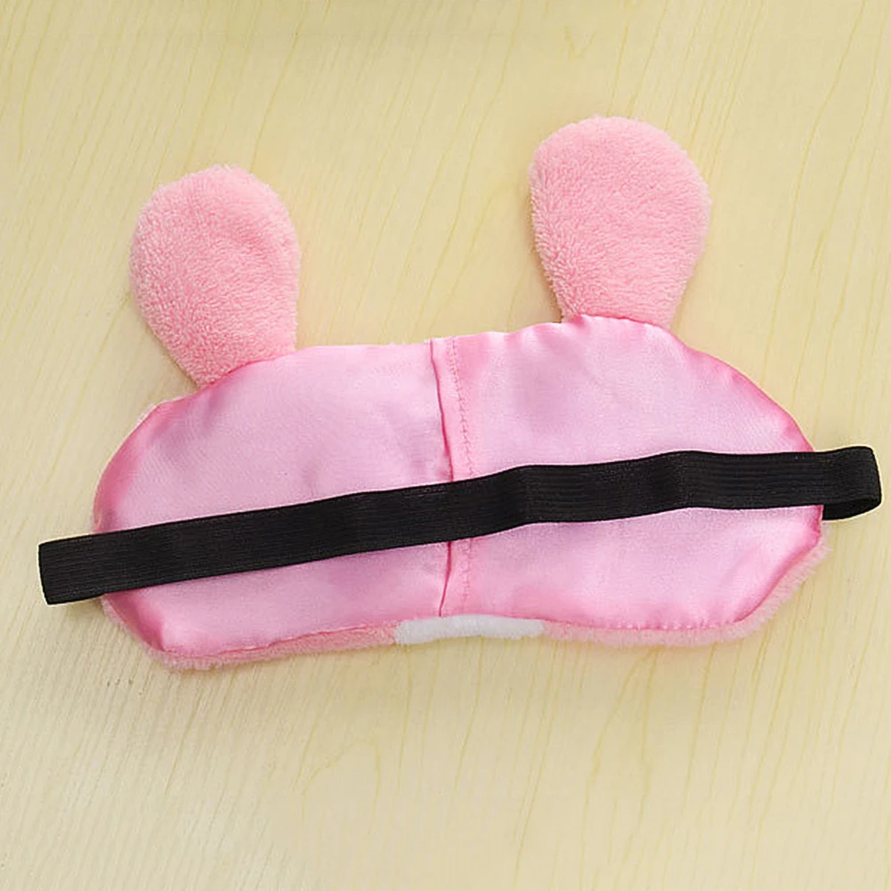 Милая маска с кроличьим глазом мягкая набивная повязка на глаза для сна