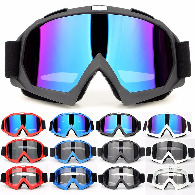 

Motorcycle Goggles Sunglasses Outdoor X600 Dirt-Bike MX Off-Road Sport Motorcycle Scooter ATV for Men Women Sun-Glasses PC Lens