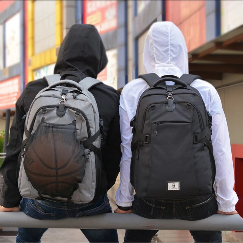 Мужской водонепроницаемый рюкзак для ноутбука 15 6 дюйма с баскетбольной сумкой |