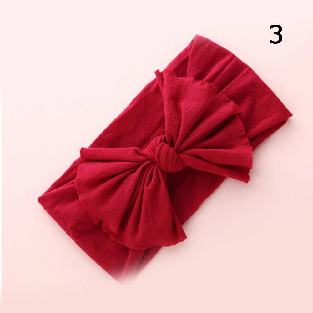 28 цветов Детская повязка на голову тюрбан завязанные волосы для маленьких