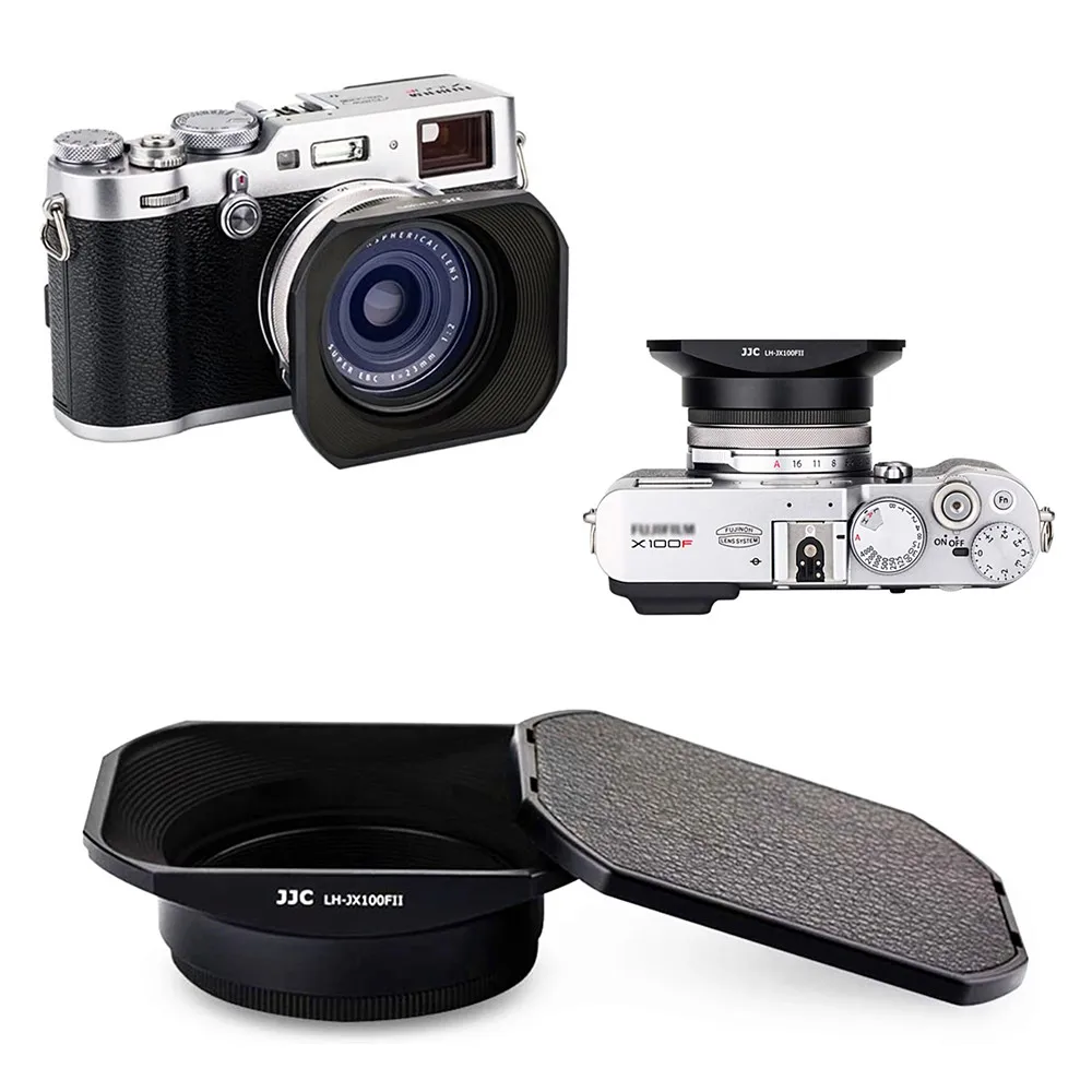 Кольцо-адаптер для Fujifilm X100V X100F X100S X100T X100 X70 металлическая квадратная крышка