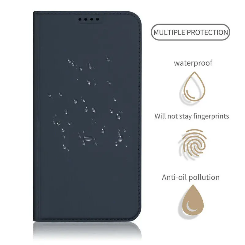 Магнитный чехол-книжка для Xiaomi Redmi Note 8 7 6 Pro 5 Plus 7A 6A кожаный держатель карт Mi A3 A2 Lite