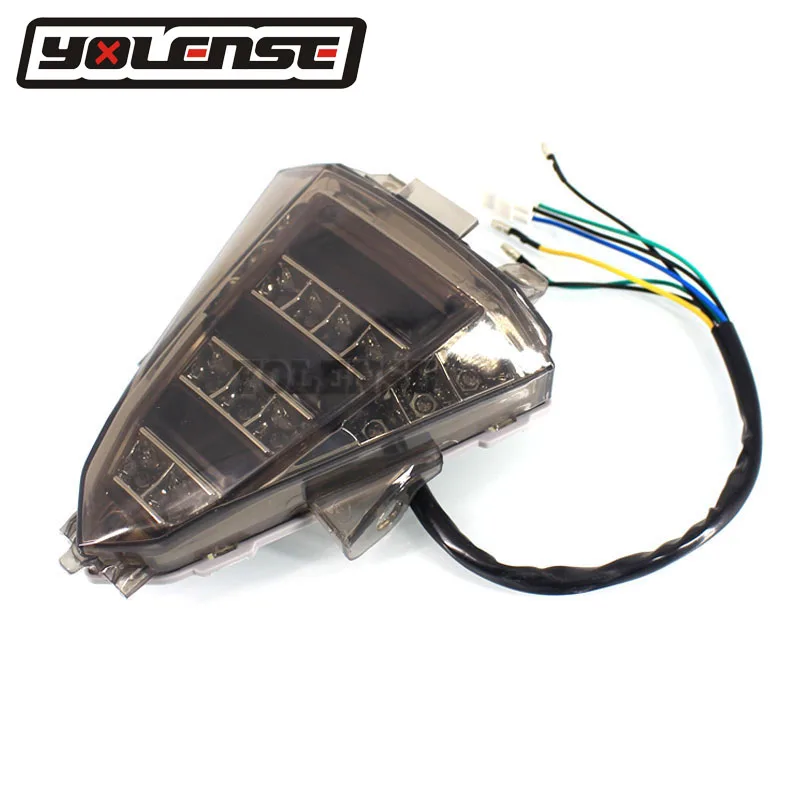 

For YAMAHA YZF R15 YZF-R15 YZFR15 2014 2015 2016 Motorcycle Rear Tail Light Brake Turn Signals Integrated LED Light