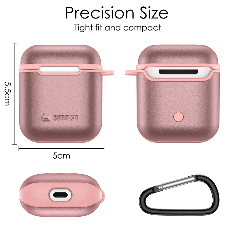 1 шт. силиконовый чехол для Airpods Bluetooth беспроводные наушники защитный Air Pods