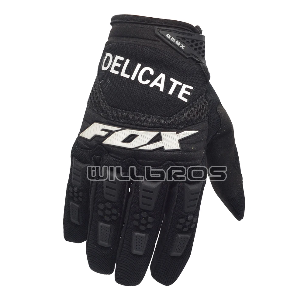 

Moto Guantes Delicate Fox Motocross Racing 360 Raner Cycling Motorbike Motorcycle Black Luvas Mens Woman Unisex