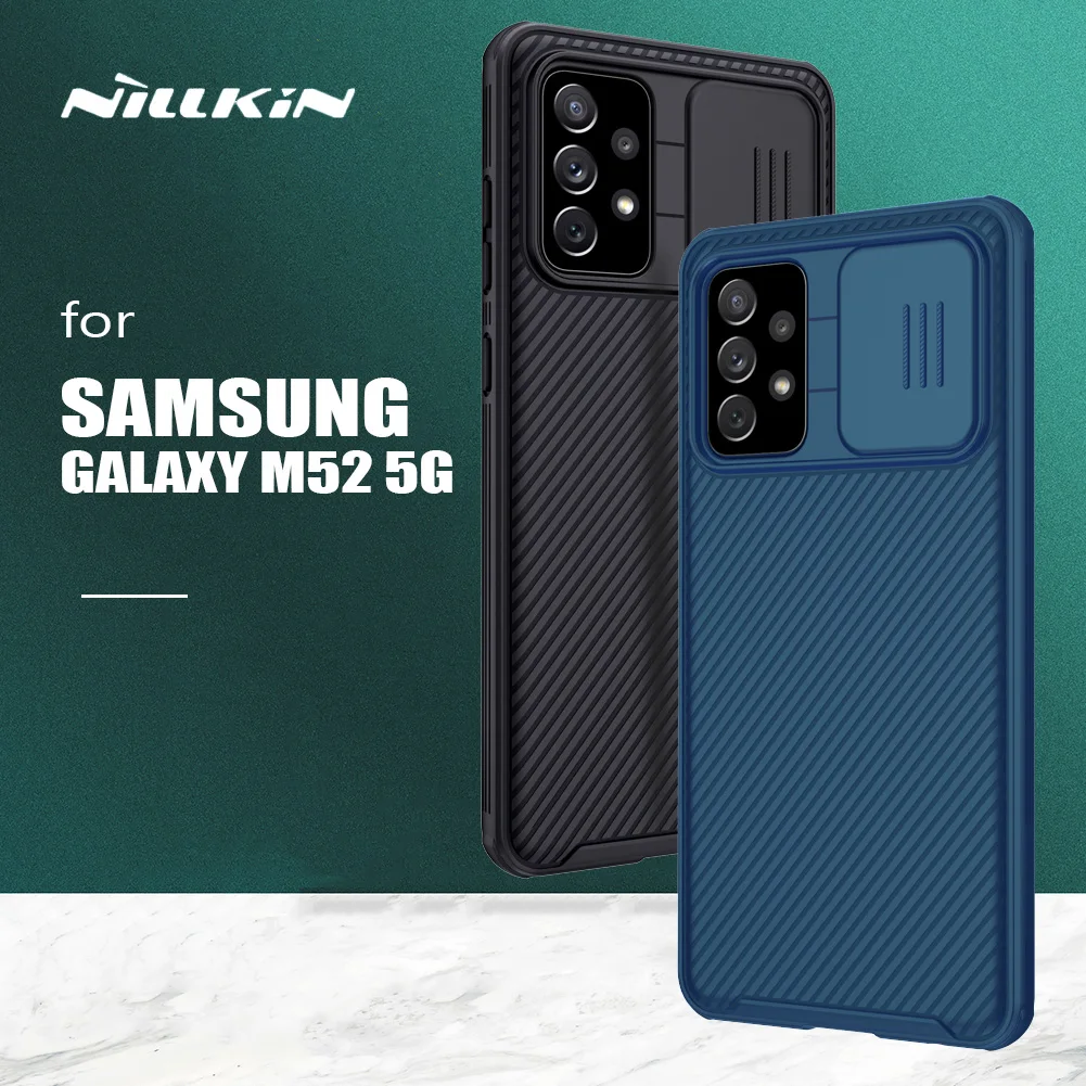 

Жесткий чехол Nillkin для Samsung Galaxy M52, задняя крышка для камеры, защитный чехол для Samsung Galaxy M52