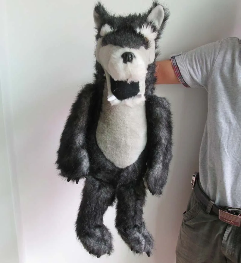 Компания кукол большой Койот плюшевая игрушка ручная кукла | Игрушки и хобби