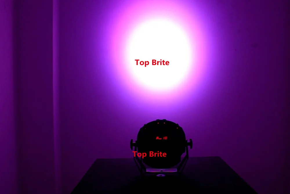 4 шт. новый дизайн 72X3W RGB Полноцветный Светодиодный прожектор Par DMX сцсветильник