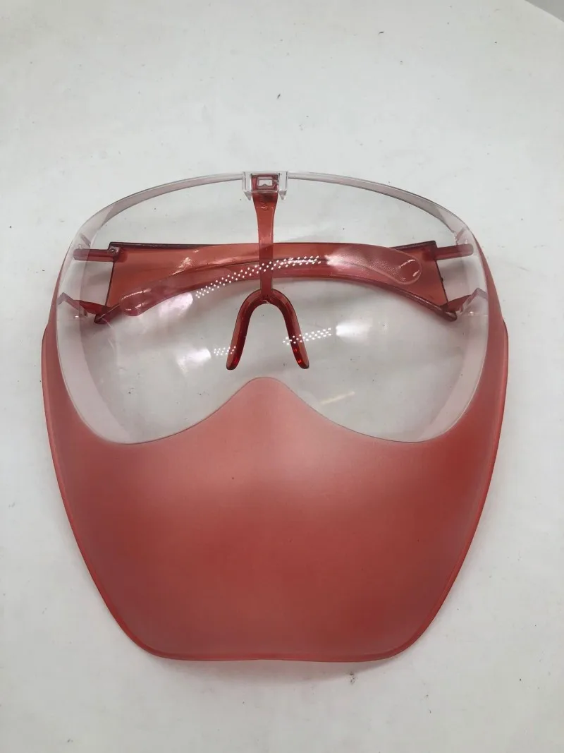 Adult Eye Shield Visor Wrap Sun Glasses Half Face Guard Antifogging Space Mirror Frosted PC Protective Mask | Дом и сад