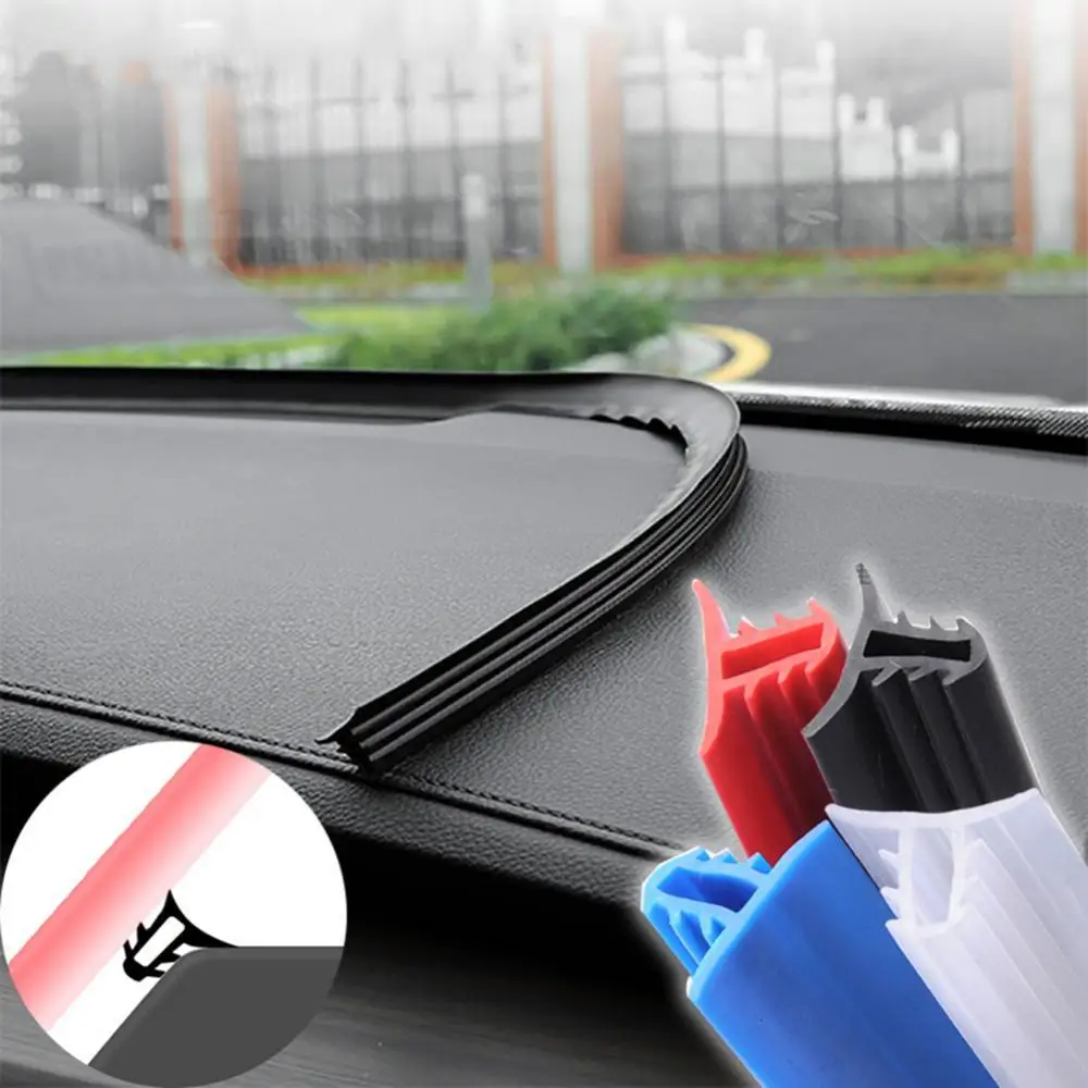 

50% Dropshipping Universal EPDM Auto Sound Insulation Car Dashboard Sealing Strips Gap Cover