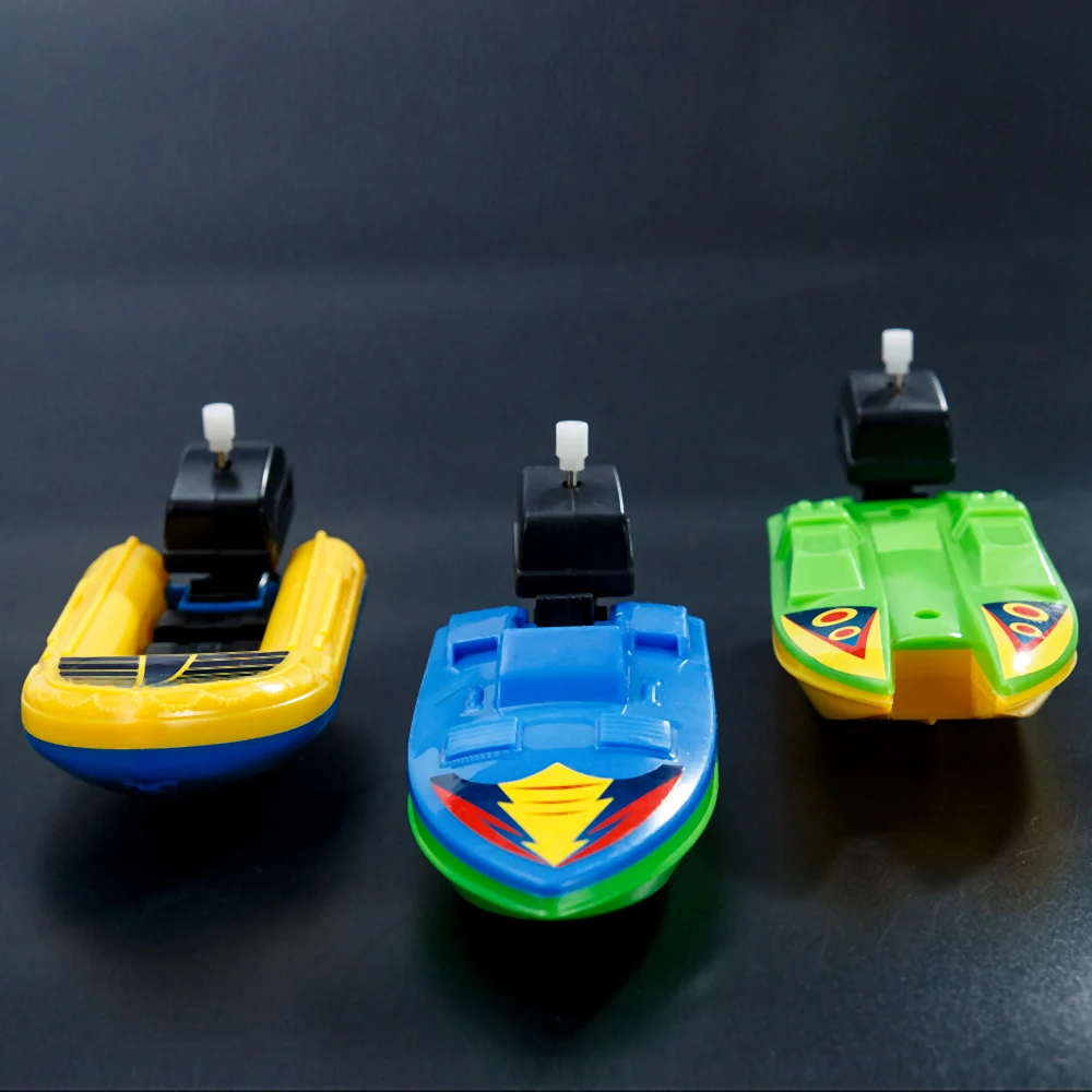 Скоростной игрушечный корабль Заводной поплавок детские игрушки Классические
