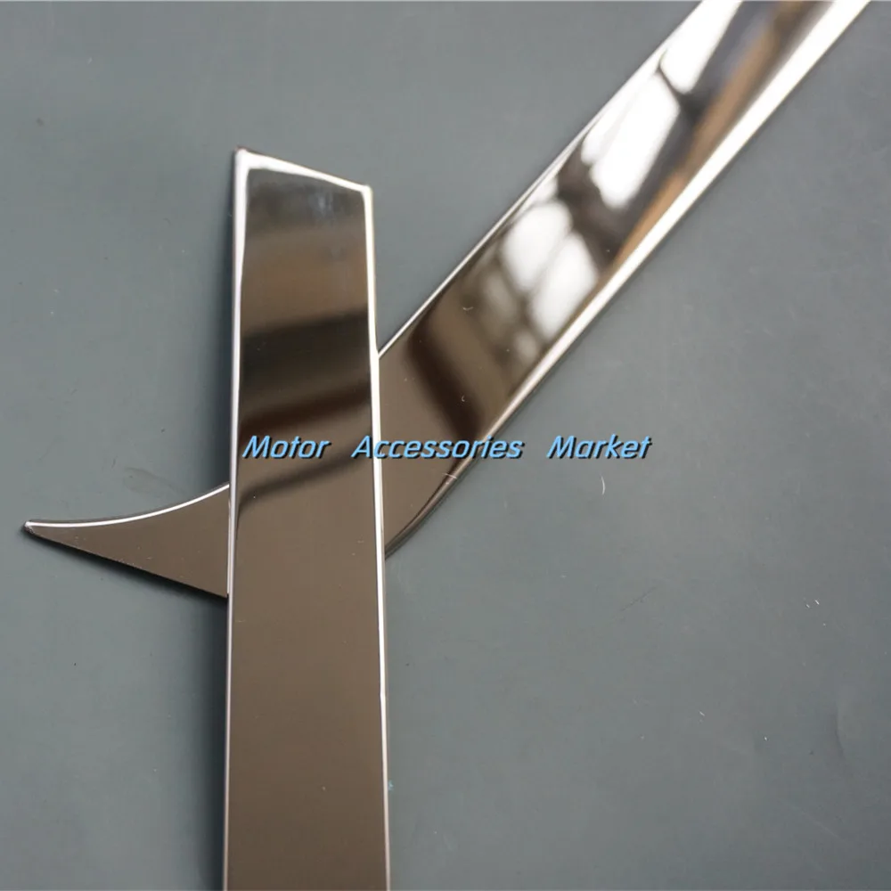 Новый хромированный багажник из нержавеющей стали лицензионные пластины