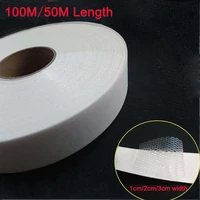 100m50m diy double side tape fabric sewing clothes mesh interlining lining adhesive interlining garment quilting accessories