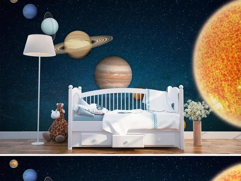 Объемные обои на заказ большие современные креативные с объемным рисунком