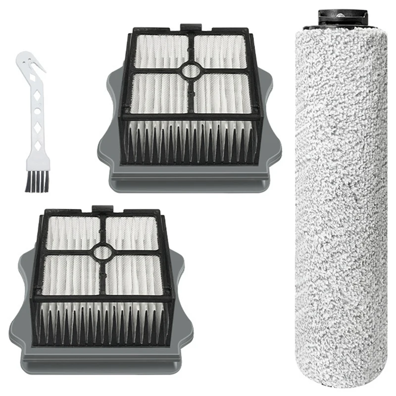

Filter Roller Brush for Tineco IFloor Cordless Wet Dry Vaccuum Hard Floor Washer Replacement Accessories