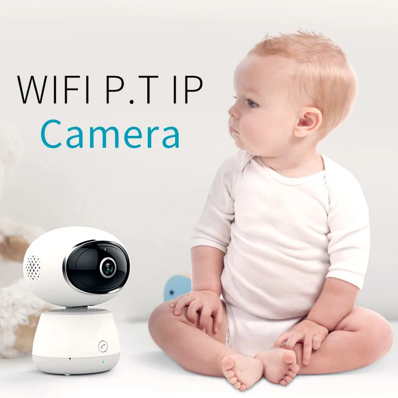 Smart WiFi IP Camera Baby Monitor 1080P FHD Two Way Audio 355 Degree Pan Tilt Human Auto Tracking One Key Calling Home | Безопасность и