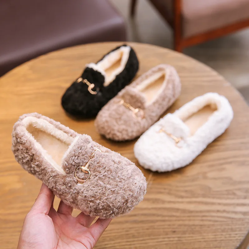 AFDSWG snow boots for kids winter sneakers children Children plus velvet to keep warm girl shoes black | Детская одежда и обувь