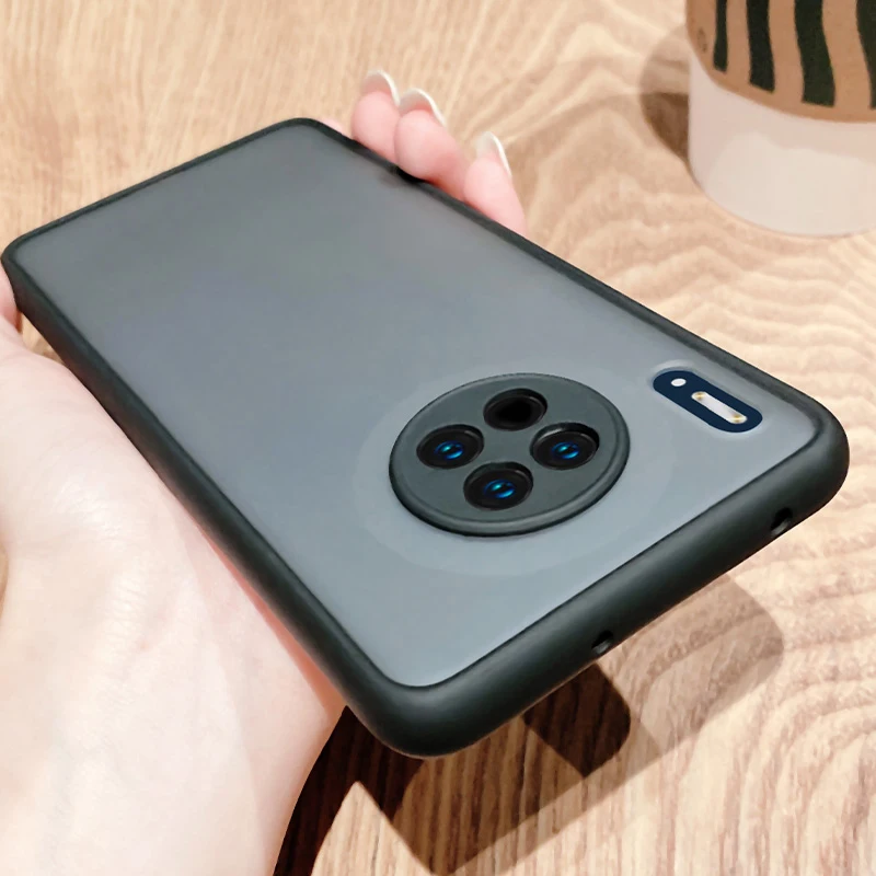 

Original Candy Color Shockproof Phone Case For Huawei MATE 20 30 40 Pro P20Lite P20 P30 P40PRO Plus Soft TPU Silicone Back Cover