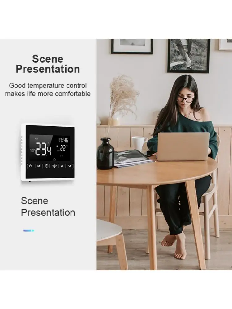 Терморегулятор для теплого помещения с сенсорным экраном 16 А 110 В 120 220 230 В| |