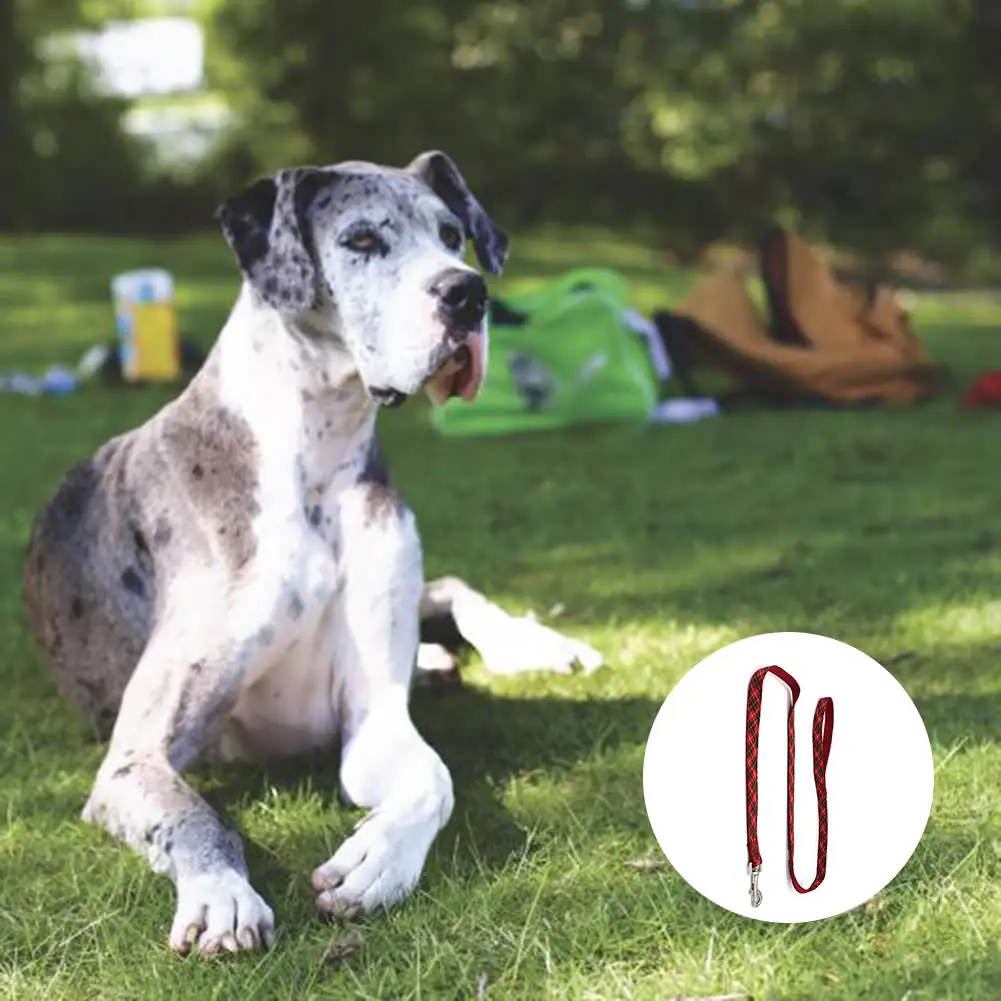 Нейлоновый Поводок для домашних животных 4 размера в полоску с принтом маленький