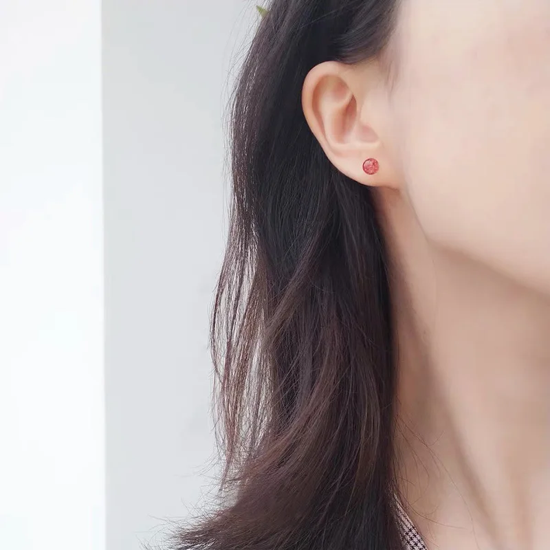 Женские серьги из серебра 925 пробы с бусинами | Украшения и аксессуары