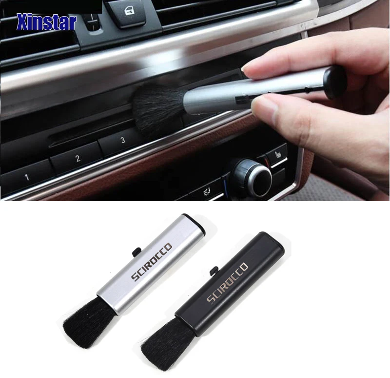 

Car Air Conditioning Outlet Cleaning Brush Sticker For Volkswagen SCIROCCO