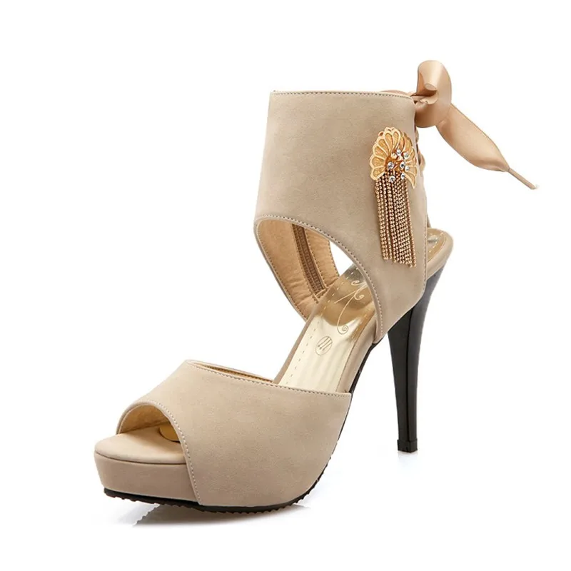 

Elastic knit banquet stiletto with Roman cool boots for women in summer 2020 The new European and American style