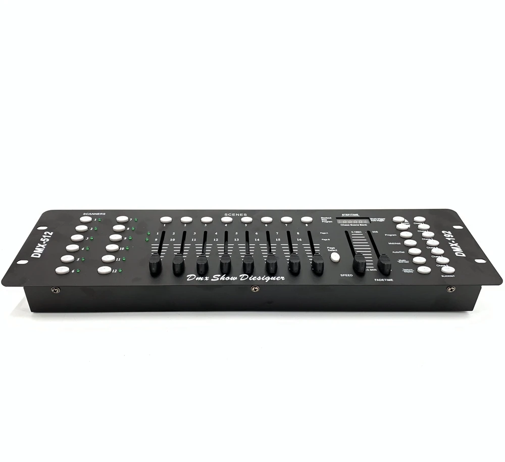 192 DMX контроллер для светодиодных сценических огней dmx dj Освещение 512 консоль DJ
