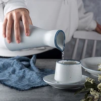 creative ceramic mug 200ml drinkware small water cup coffee mug kung fu cup nordic style housewares tea set accessories tea cups