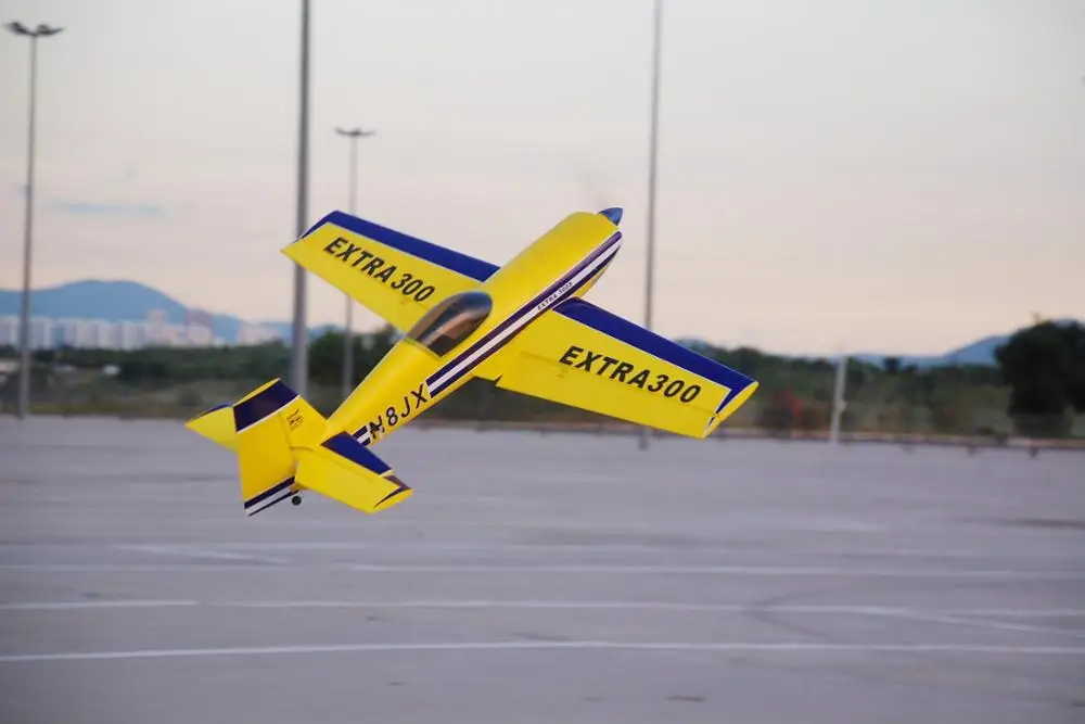 KIT RC Спорт 3D самолет Экстра 300 комплект и комплект с мотором - Цвет: KIT