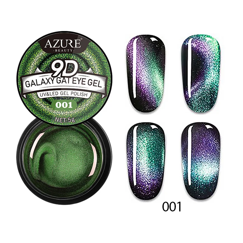 Modelones новейший Хамелеон кошачий глаз УФ Гель лак замачиваемый дизайн ногтей