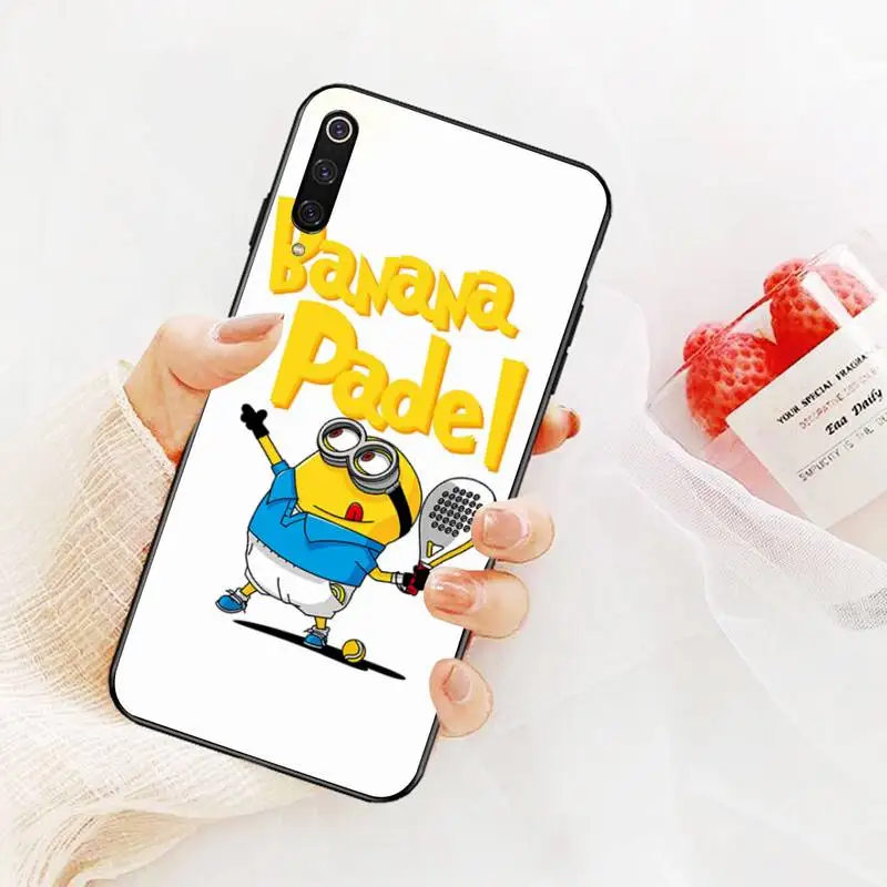 Черный мягкий чехол PENGHUWAN с движущимся теннисным мячом для телефона Redmi Note 8 8A 7 6 6A 5