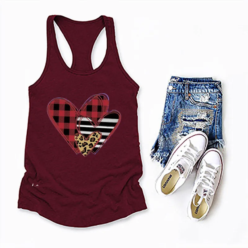 Кроп топ женский с леопардовым принтом клетчатый Повседневный Топ без рукавов