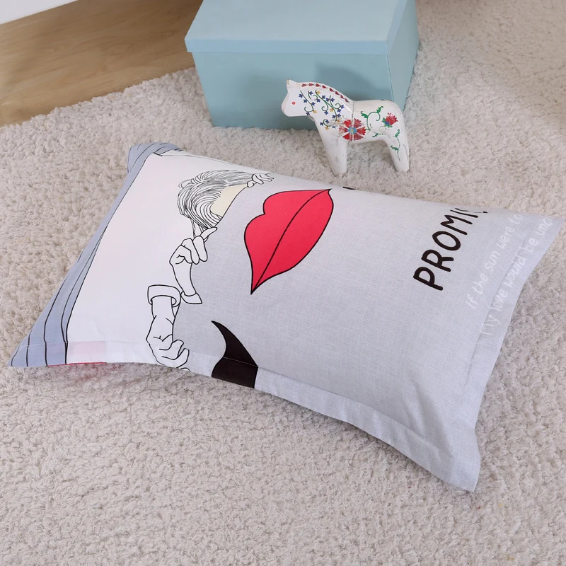 

Hot Sale Together Bedding Cotton Printed Pillowcase Quilt Cover Bed Sheet Queen Size Bed King Size Bed Four-Piece Set