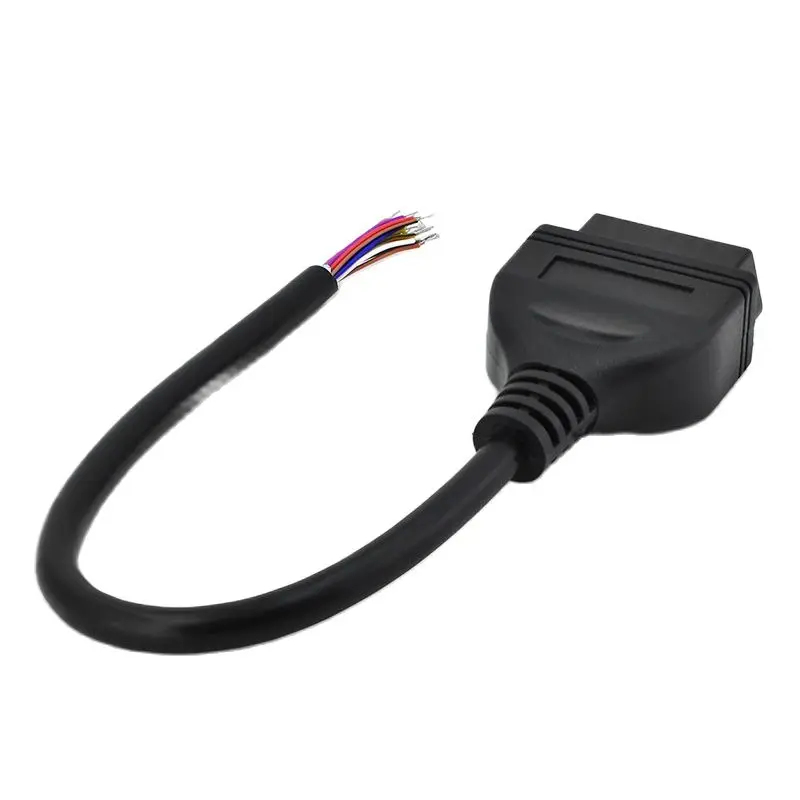 30 см OBD OBD2 16Pin Женский Удлинительный кабель открытие автомобильный