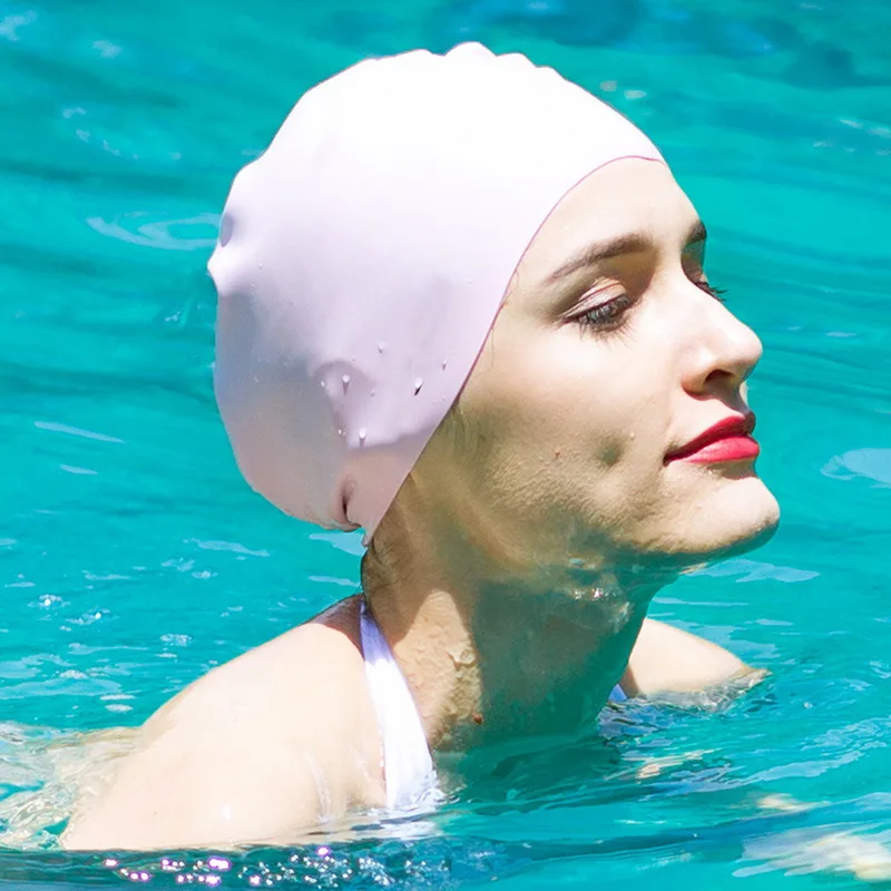 2020 Взрослые плавательные шапки для мужчин и женщин водонепроницаемая шапочка