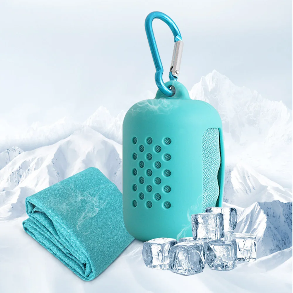 Быстрая Сушка микрофибры полотенце для спорта бега кемпинга портативное фитнеса