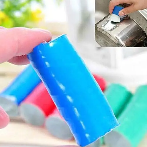 

2Pcs Stainless Steel Stick Rod Metal Rust Remover Cleaning Brush