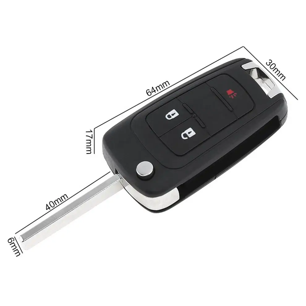 315MHZ 3 Buttons Keyless Entry Remote Key Fob OHT01060512 for Chevrolet Equinox / Sonic GMC Terrain 2010-2017 No Battery | Автомобили и