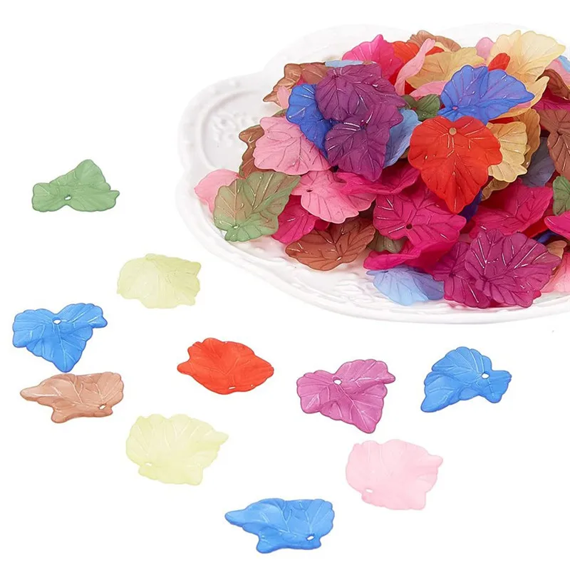 Около 962 шт. Матовый Стиль Акриловые Подвески для изготовления ювелирных изделий