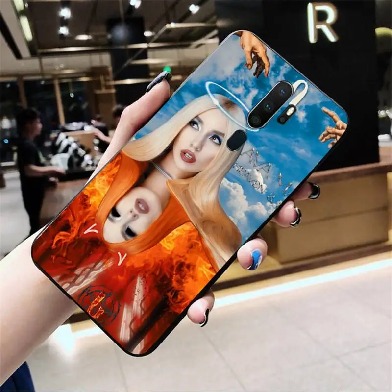 

Black Soft Silicone Ava Max Phone Case For Oppo Reno2 Z 2Z Realme5 6 Pro R9S 11 Plus 15 17 Pro