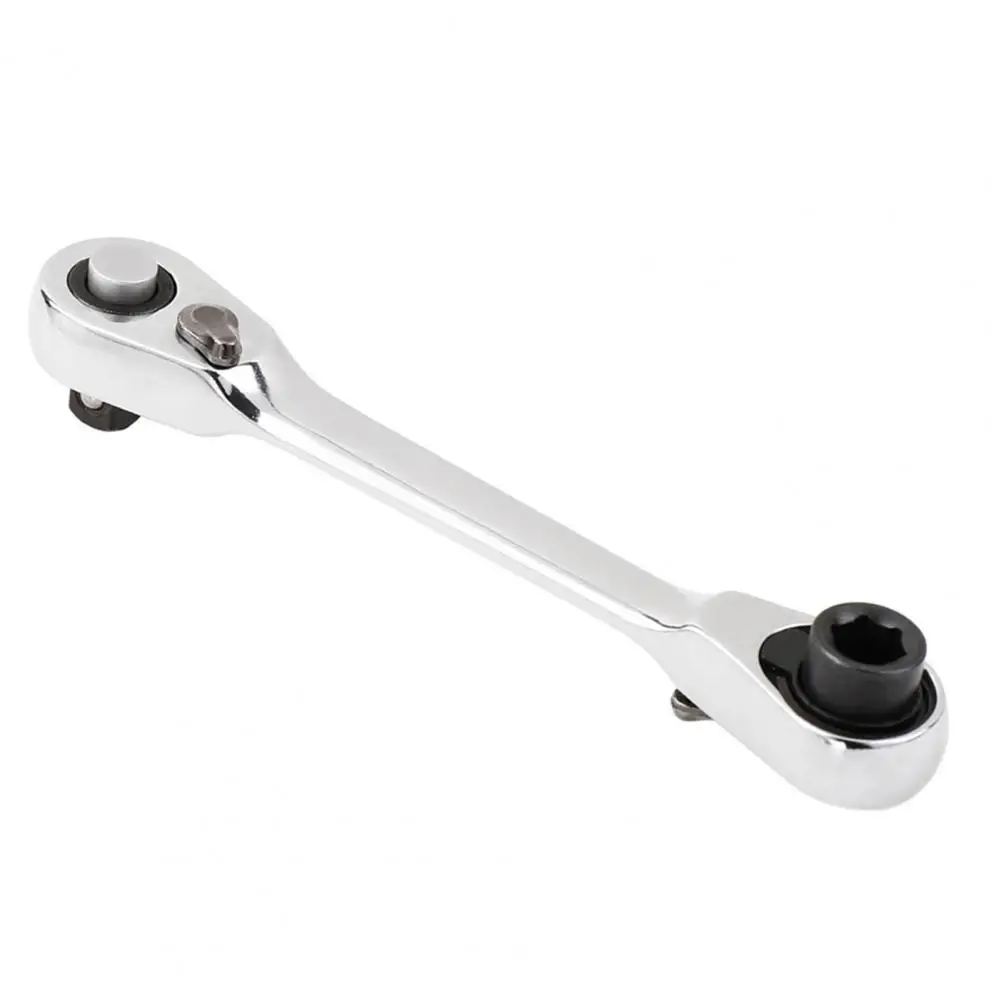 

1/4 inch 72-tooth Wrench Square Head Screwdriver Bits Narrow Slot Ratchet Socket Wrench Hand Tools 6.35mm