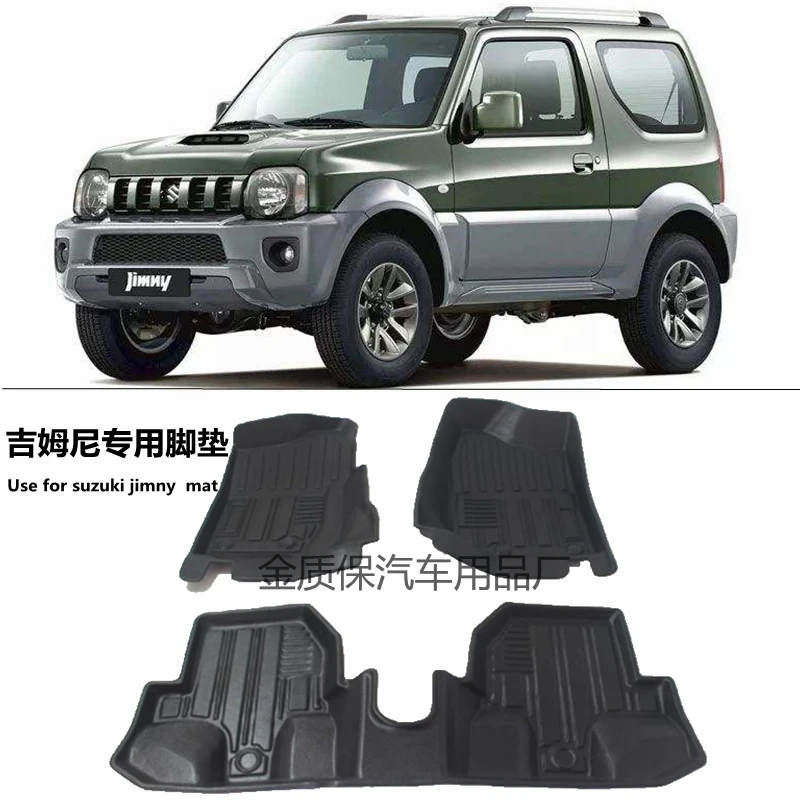 

Use for Suzuki JIMNY JB43 JB64 JB74 custom car All-Weather TPO car Floor Mat Fit For Jimny JB43 custom waterproof pad floor mats