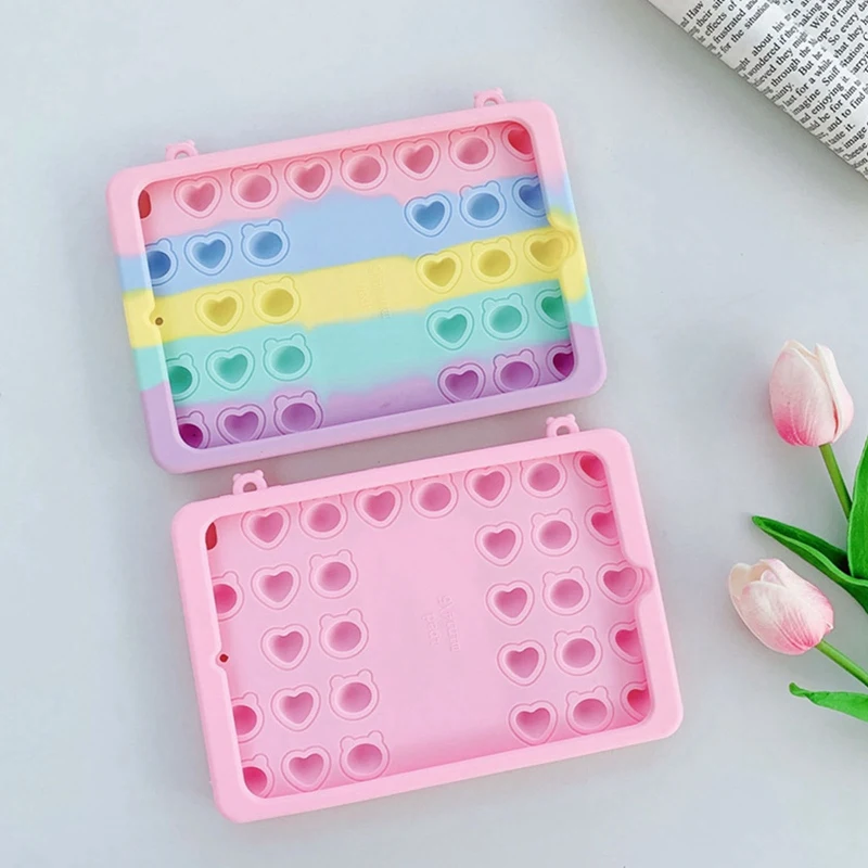

Pop Fidget Toys Bubble For iPad Pro Case 2020 Tablet Cover-With Stand For iPad Air 4 iPad Pro Generation Case 2020 Mini 4 5 Case