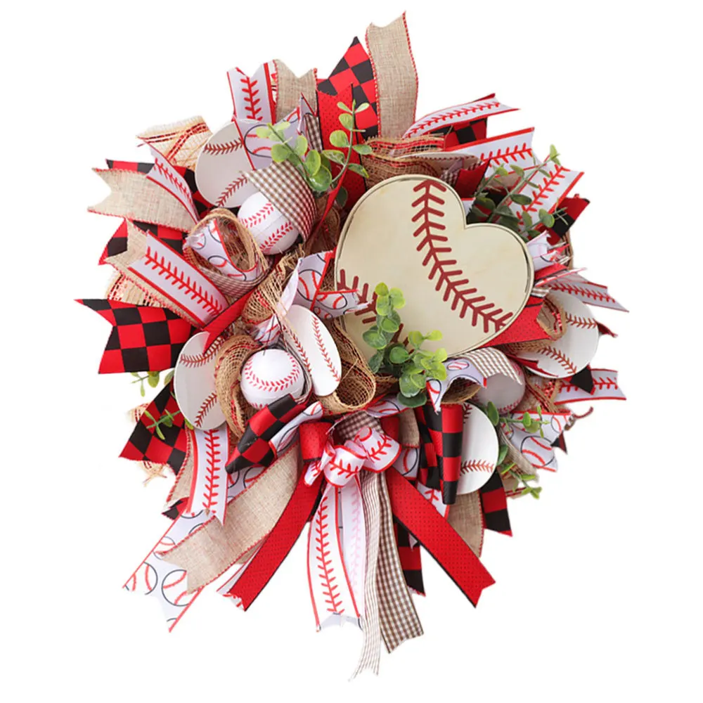 

1Pc Showcase Wreath Door Hanging Adornment Colorful Hanging Garland Decoration